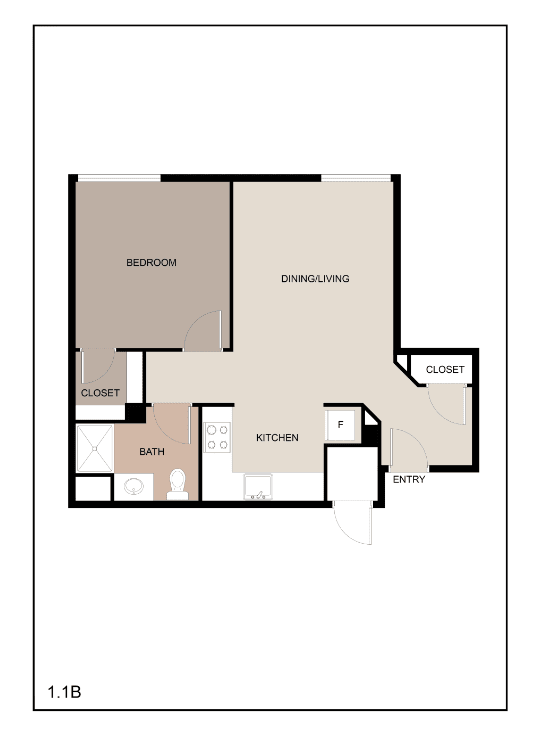 bedroom floor plan | the madison at ballston station