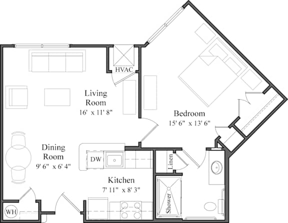 Darby House Floor Plan 1C