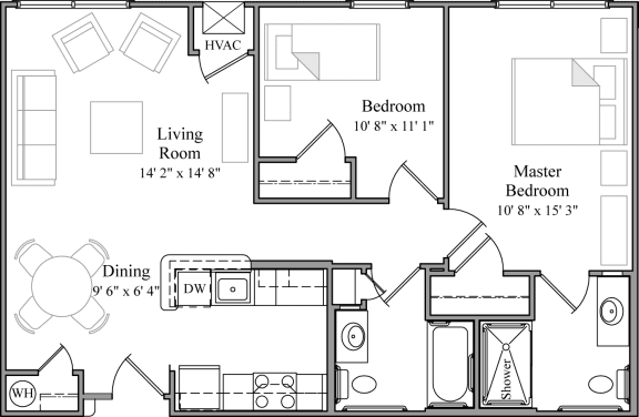Darby House Floor Plan 2A