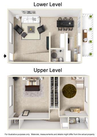 Palmwood Garden Apartment Homes in Garden Grove floor plan