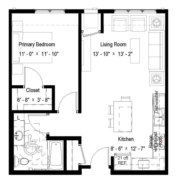 MK Unit Plans 21060 at Owasso Gardens, Roseville, Minnesota