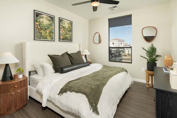 Model Bedroom at Huxley Scottsdale, Scottsdale