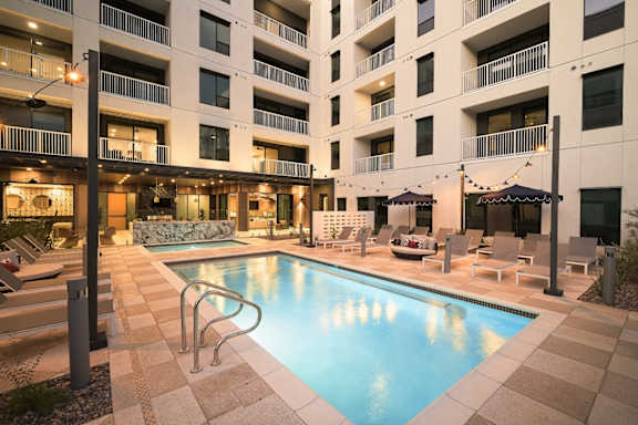 Relaxing Pool at Huxley Scottsdale, Arizona, 85260
