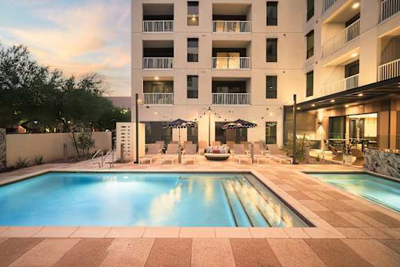 Hot Tub And Pool at Huxley Scottsdale, Arizona