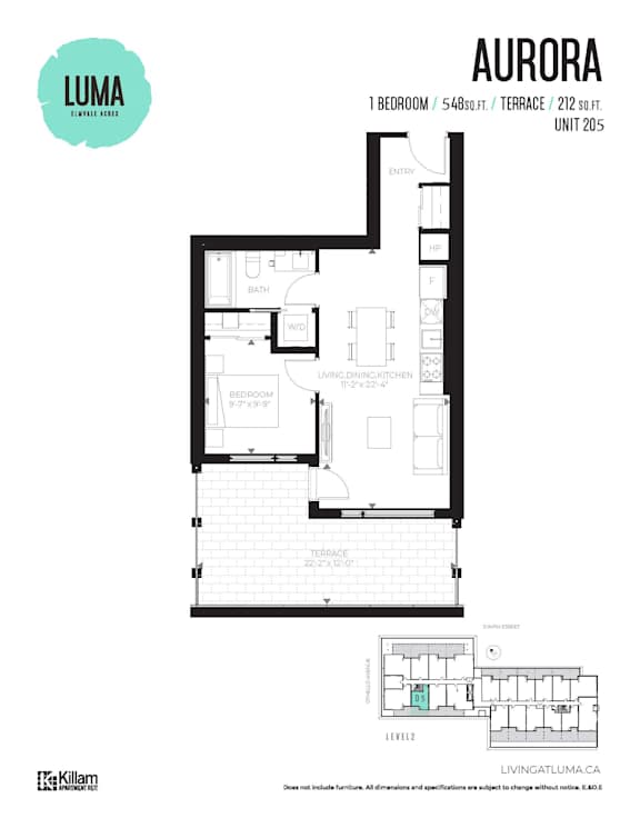 Aurora - 1 Bed | 1 Bath