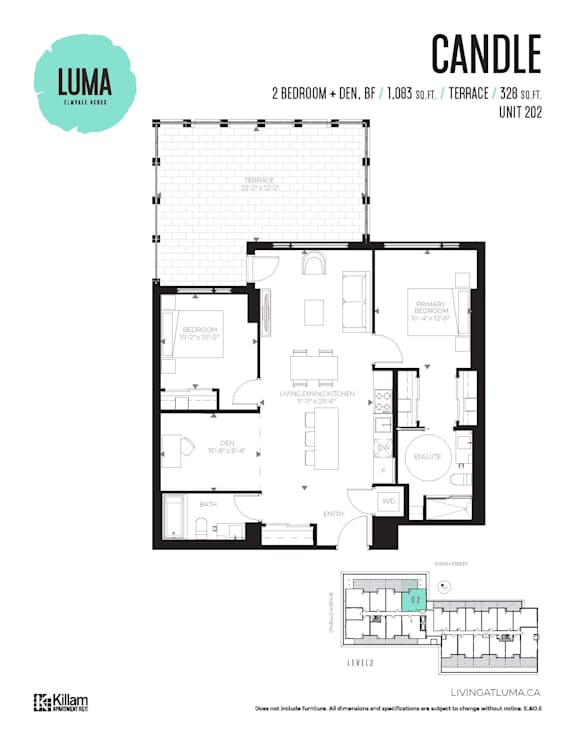 Candle (Barrier Free) - 2 Bed + 2 | 2 Bath