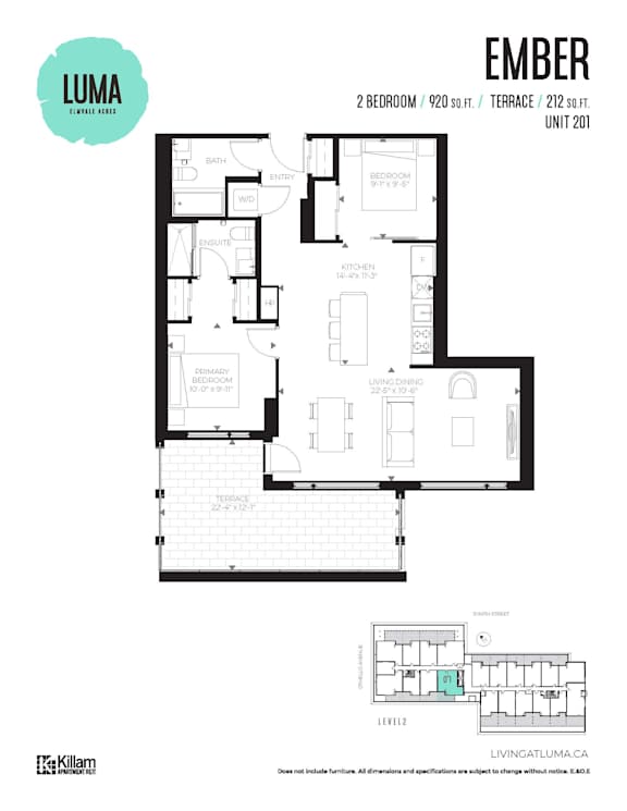 Ember - 2 Bed | 2 Bath