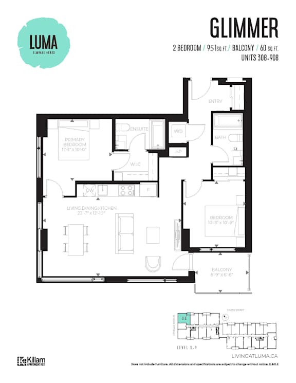 Glimmer- 2 Bed | 2 Bath