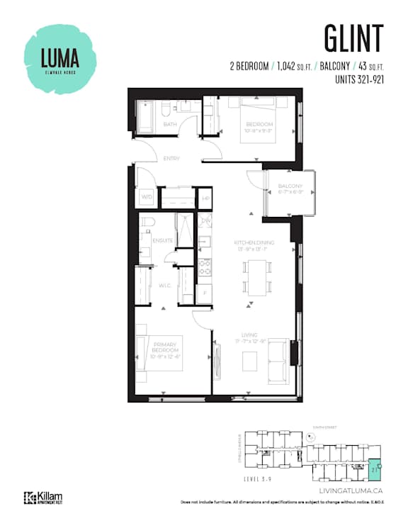 Glint- 2 Bed | 2 Bath
