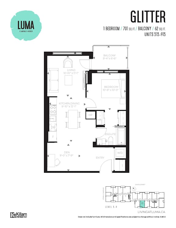 Glitter - 1 Bed | 1 Bath