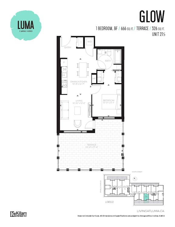 Glow (Barrier Free) - 1 Bed | 1 Bath
