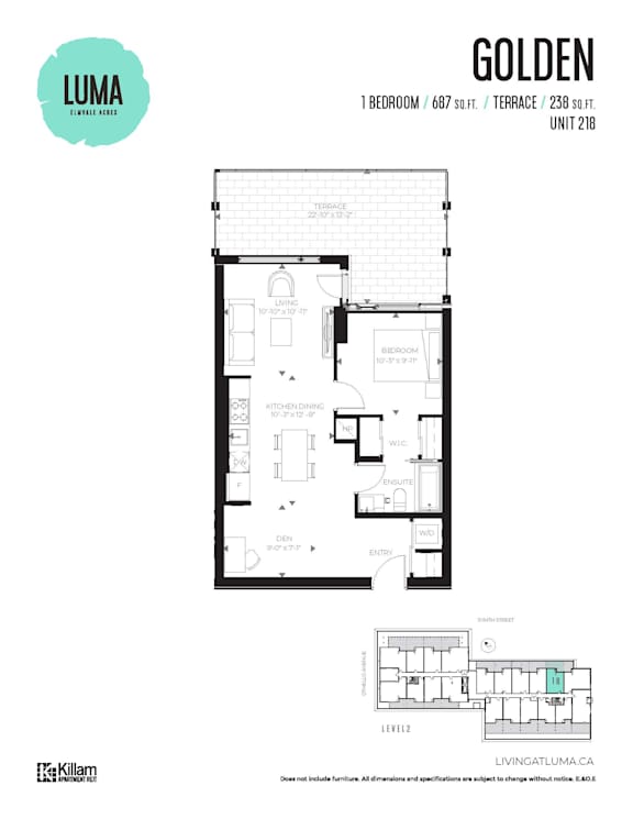 Golden - 1 Bed | 1 Bath