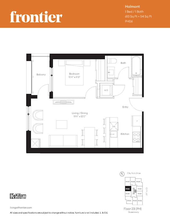 Halmont Penthouse - 1 Bed | 1 Bath