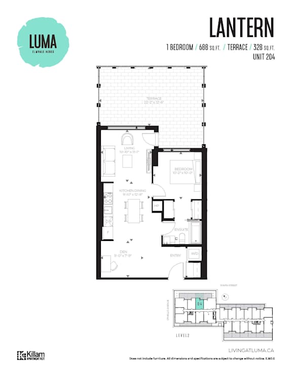 Lantern - 1 Bed | 1 Bath
