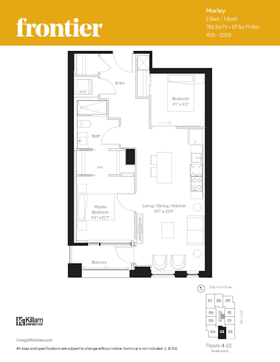 Marley - 2 Bed | 1 Bath