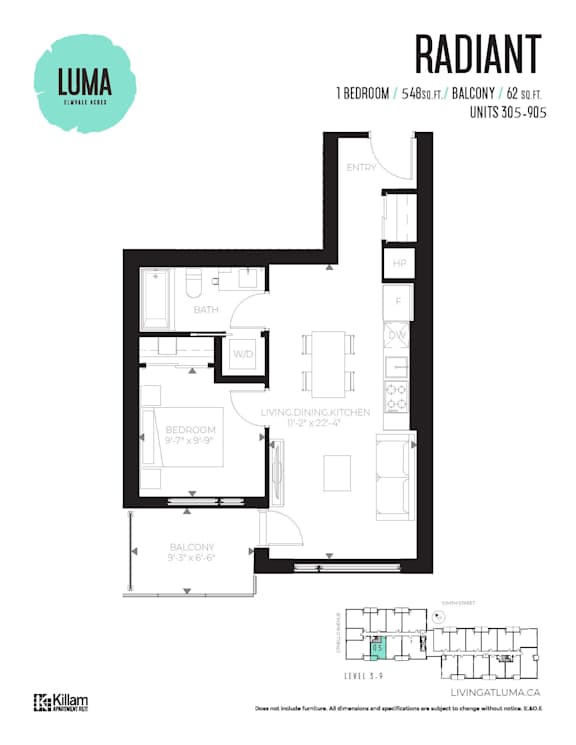 Radiant - 1 Bed | 1 Bath