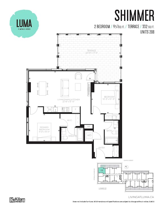 Shimmer- 2 Bed | 2 Bath