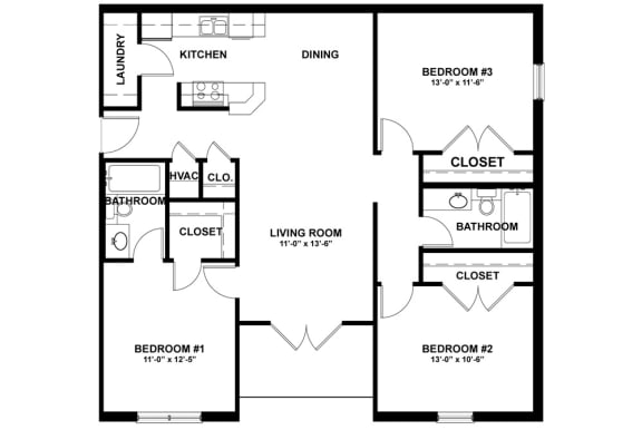a floor plan of a home