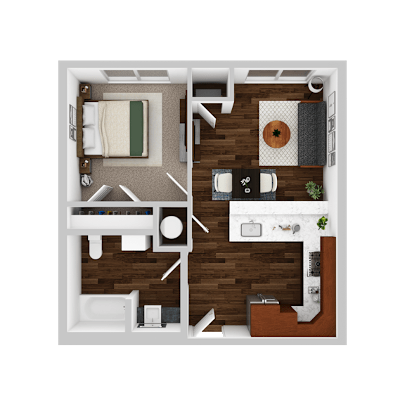 1 Bed - K