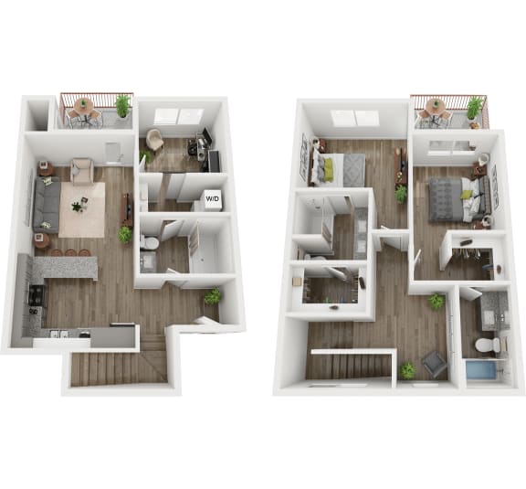 floor plan at Presidium Pecan District, Texas