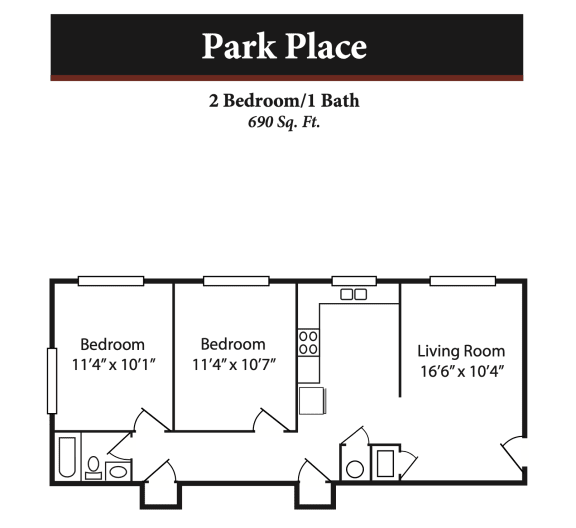 1 & 2-Bedroom Apartments in Richmond, KY | Park Place