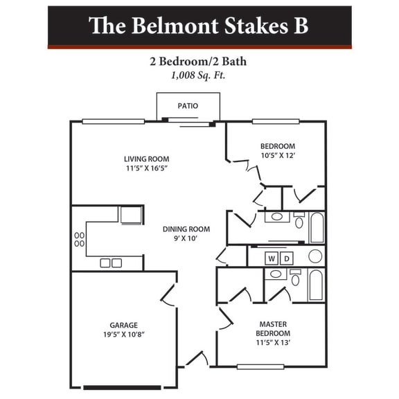 Hartland Floor Plan at Hartland Place, Lexington, Kentucky