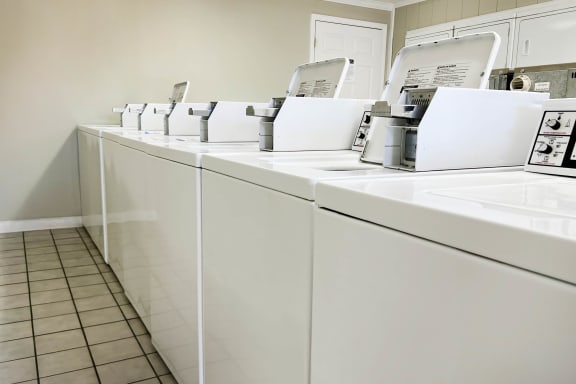Laundry room at Park Place, Richmond