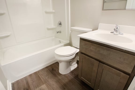 Modern Bathroom Fittings  at Revere Village Apartments, Centerville, OH, 45458