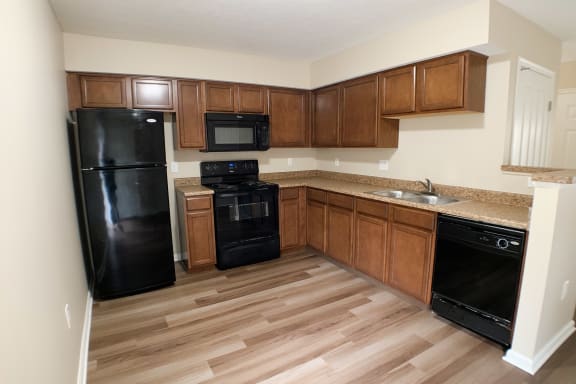 Refrigerator And Kitchen Appliances  at The Residences at Liberty Crossing, Columbus, OH