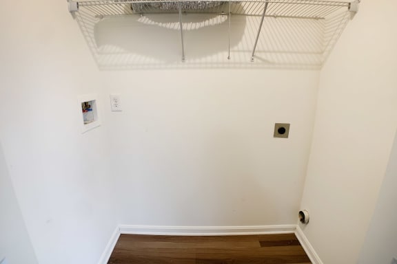 Washer & Dryer Connections at The Residences at Liberty Crossing, Columbus, Ohio
