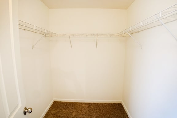 Walk-In Closet at The Residences at Liberty Crossing, Ohio