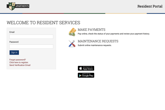 Resident Online Services at Colonial Village, Crescent Springs, KY