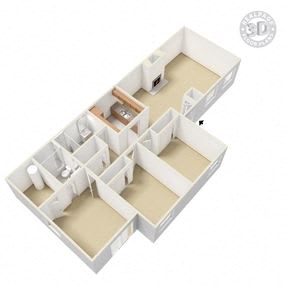 The Forest at Duck Creek 3 bedroom 2 bathroom floor plan