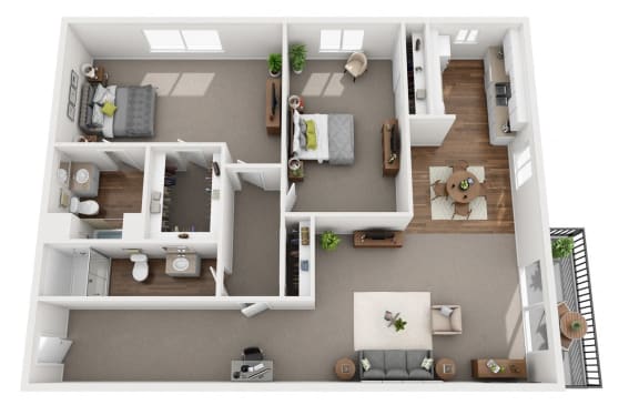 the outlook floor plan  1190 sq ft