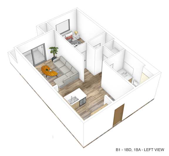 a diagram of a house with a wooden floor and a roof