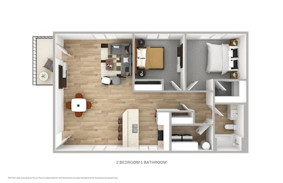 Floor Plan  Copper Mesa 2x1 floor plan