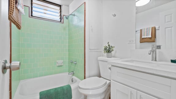 Kahakai Apartments Unit 20 bathroom