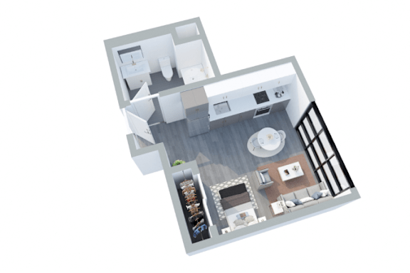 Edendale 3D Floor Plan Studio G