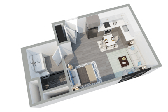 Edendale 3D Floor Plan Studio J
