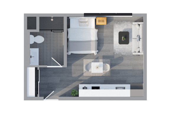 Edendale 3D Floor Plan Studio K