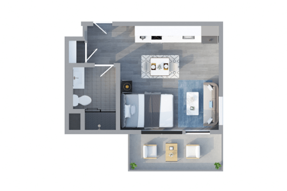 Edendale 3D Floor Plan Studio M2