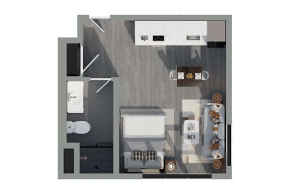 Edendale 3D Floor Plan Studio M