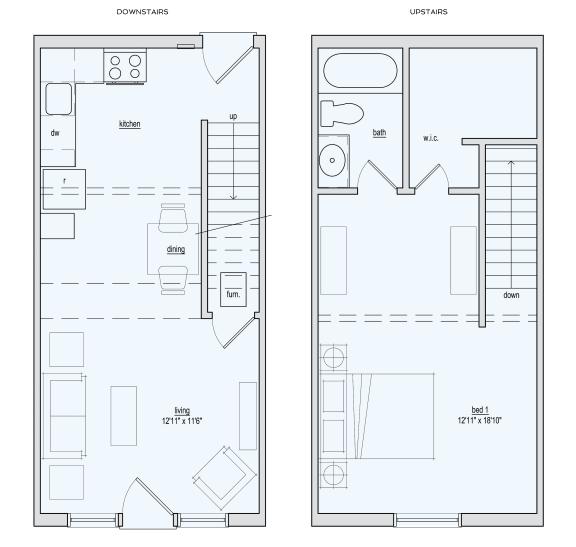 Floor Plans of Spanish Lake Townhomes in St. Louis, MO