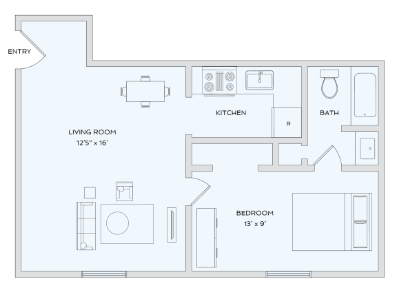 Lake Castleton Apartments Homes | Indianapolis, IN | Floor Plan