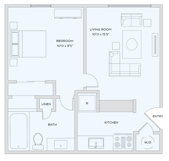 Lake Castleton Apartment Homes | Indianapolis, IN | Floor Plan