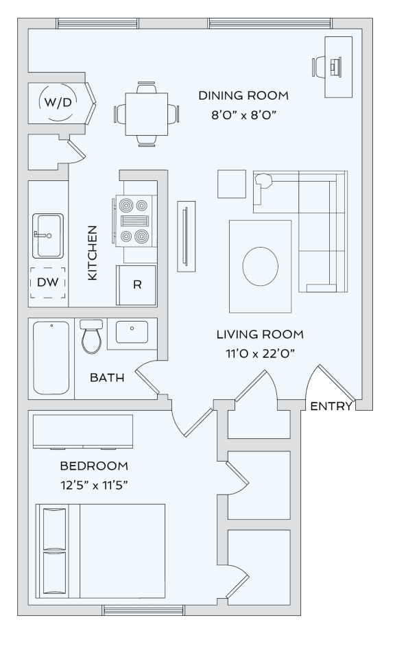 Lake Castleton Apartment Homes | Indianapolis, IN | Floor Plans