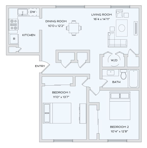 Lake Castleton Apartment Homes | Indianapolis, IN | Floor Plans