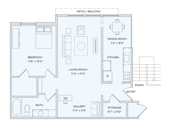 Southgate Apartments | Southgate, MI | Floor Plans