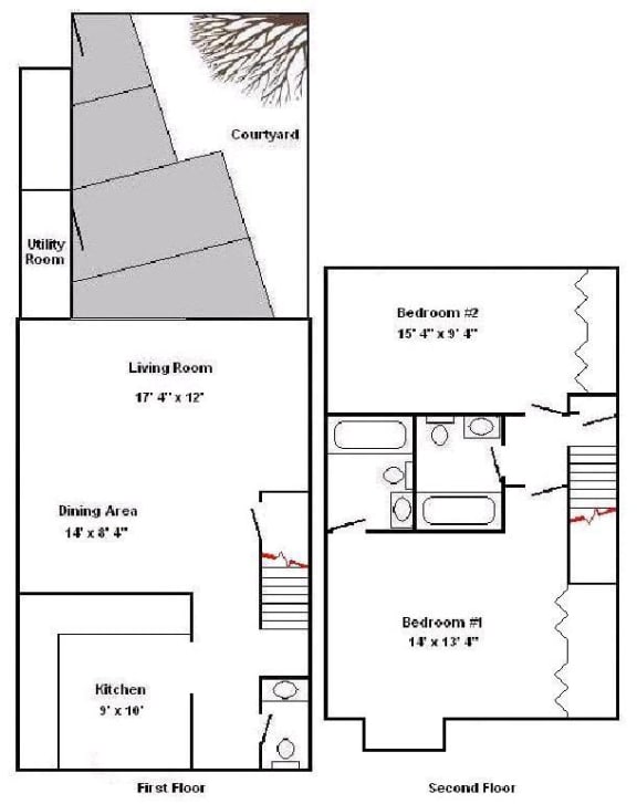 Townhome Rental Hershey Apartments | Braircrest Gardens Apartments