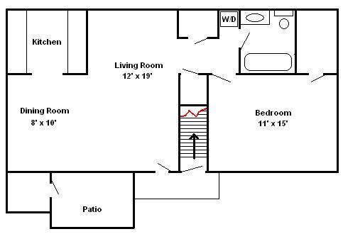 1 Bedroom Apartment  Hershey Apartments | Braircrest Gardens Apartments